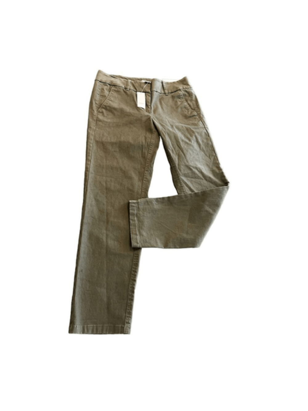 ANN TAYLOR LOFT MODERN CHINO CROP PANTS SIZE 2 - Picture 2 of 10